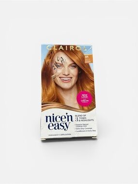 Clairol Nice'n Easy Permanent Hair Color -‎ 8R Medium Blonde (Ginger/Red)